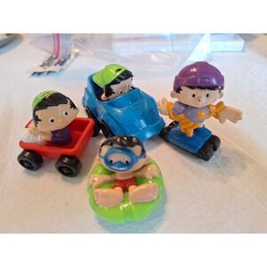 McDonald's  Bobby's World Happy Meal Toy Figures Play Set Lot Of 4